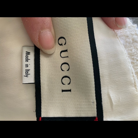 GUCCI Boucle Knit Dress Size 40 - Picture 13 of 16